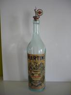 vintage xxl fles Martini Vermouth met schenkdop, Verzamelen, Ophalen of Verzenden, Gebruikt, Overige typen