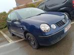 Vw polo 1.2essence frais a prévoir !!!, Auto's, Zwart, USB, Blauw, Handgeschakeld