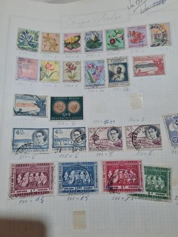 Timbres Congo belge, Enlèvement ou Envoi