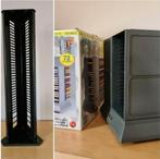 4 cd-rekken te koop in Balen, Ophalen of Verzenden, Zo goed als nieuw, Metaal, 25 tot 75 discs
