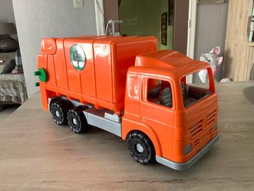 Plastic speelgoed vuilniswagen (23x45 cm) beschikbaar voor biedingen