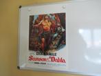 Affiche du film SAMSON ET DALILAH, Rectangulaire vertical, A1 jusqu'à A3, Comme neuf, Cinéma et TV