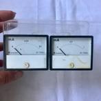 2 mètres Ampère  0-0,1 + 0-1 mA Neuberger, Enlèvement ou Envoi, Utilisé, Électricité