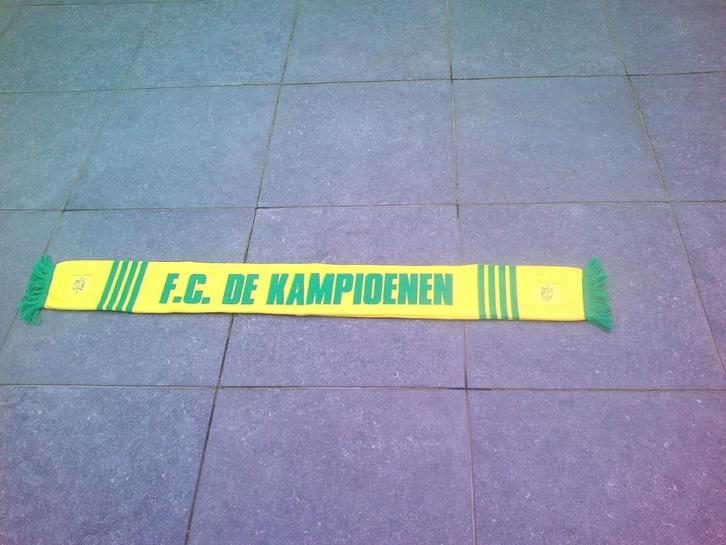 Lange Fc De Kampioenen sjaal., Sport en Fitness, Voetbal, Zo goed als nieuw, Overige typen, Ophalen of Verzenden