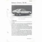 Datsun Cherry Vraagbaak losbladig 1979-1981 #1 Nederlands, Boeken, Auto's | Boeken, Gelezen, Ophalen of Verzenden