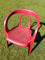 4 tuinstoelen, Ophalen, Kunststof