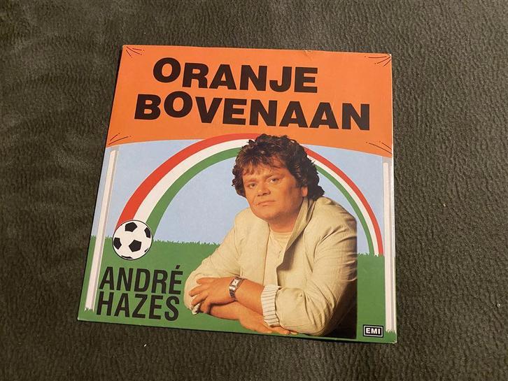 Andre Hazes oranje bovenaan singles [323], Cd's en Dvd's, Vinyl Singles, Zo goed als nieuw, Verzenden