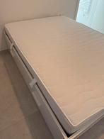 Ikea bed met matras en 4 lades, Ophalen, Wit, Tweepersoons, 140 cm
