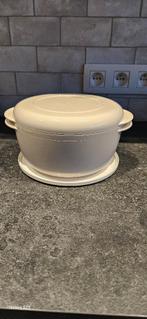 Tupperware microplus 2,25l nieuwstaat, Huis en Inrichting, Keuken | Tupperware, Ophalen, Zo goed als nieuw, Crème, Bak of Kom