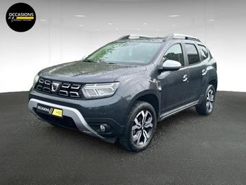 Dacia Duster 1.0 ECO-G Prestige, Auto's, Dacia, Zwart, Duster, Blauw, Handgeschakeld