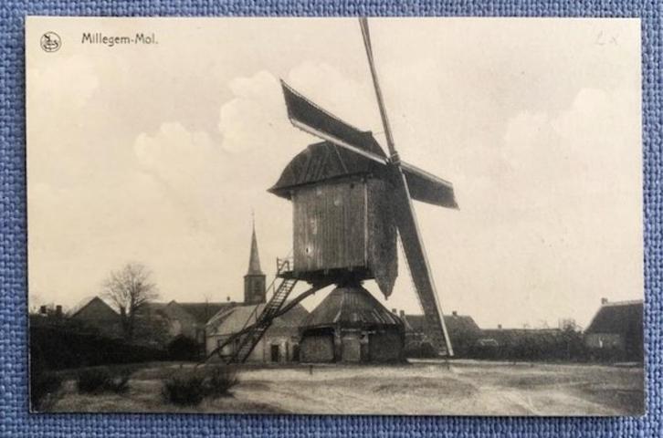 MOL - MOLL - Molen Millegen - ca. 1920, Verzamelen, Postkaarten | België, Ongelopen, Antwerpen, Voor 1920, Ophalen of Verzenden