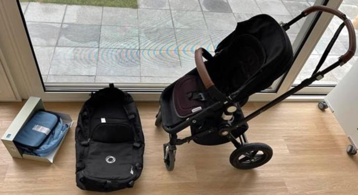 Buggy "Bugaboo", Enfants & Bébés, Buggys, Utilisé, Autres marques, Protection de pluie, Couverture pieds, Ombrelle, Enlèvement