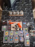 Nintendo Nes-console + 16 games + 2 controllers + zapper!, Games en Spelcomputers, Ophalen of Verzenden, Zo goed als nieuw, Met 2 controllers