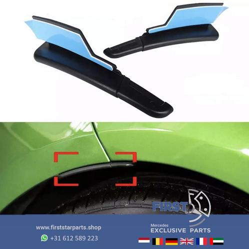 AMG WIELKAST AERO SPLITTER SET ACHTERSCHERM SPOILER L/R Merc, Auto-onderdelen, Carrosserie, Achterklep, Mercedes-Benz, Achter