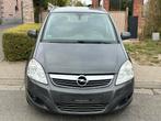 OPEL ZAFIRA COSMO 1.6i BENZINE 7PLAATS PDC*NAVI*AIRCO*OHB, Auto's, Voorwielaandrijving, Euro 5, Zwart, Leder en Stof