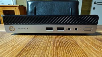 HP G4 Mini desktop WIFI/Core I5/SSD/Win 11 STARTKLAAR beschikbaar voor biedingen