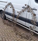 2x Antieke rozenkrans lampen, zeer speciaal, Antiek en Kunst, Ophalen