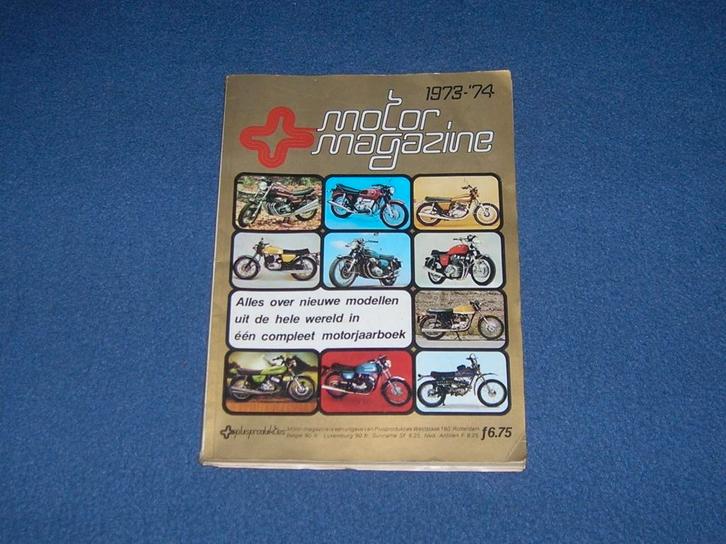 Boek: Motormagazine 1973 – 74, Boeken, Overige Boeken, Ophalen of Verzenden