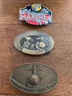 US MARINES belt buckles ( 3 ), Verzenden