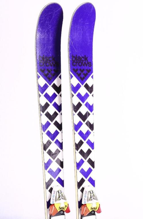 177.7 cm freestyle ski's BLACK CROWS VIATOR, blue/white, Sport en Fitness, Skiën en Langlaufen, Gebruikt, Ski's, Ski, Overige merken
