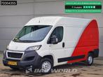 Peugeot Boxer 130pk L2H2 Navi Airco Cruise Parkeersensoren W, Auto's, Stof, Gebruikt, Euro 6, 4 cilinders