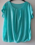 zeegroen tshirt, Maat 42/44 (L), Ophalen of Verzenden, Korte mouw, Gedragen