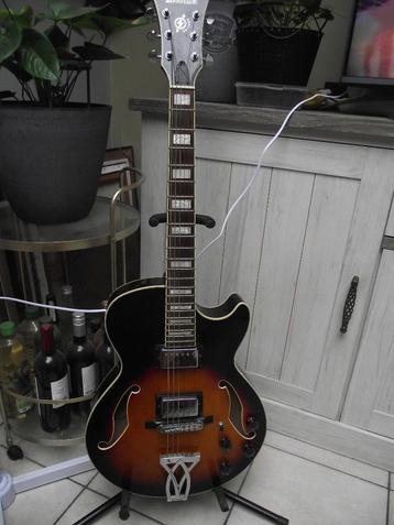 Ibanez artcore AF-75 hollow body, Enlèvement ou Envoi, Utilisé, Hollow body, Ibanez