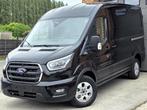 Ford Transit Limited L2H2 - 165PK Automaat - NIEUW 0KM 2025, Stof, Euro 6, Zwart, Bedrijf