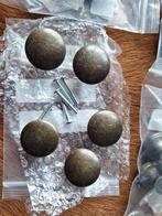 Vintage kastknoppen brons rond, nog in verpakking, nieuw !, Ophalen
