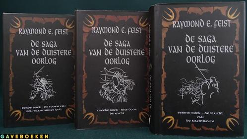 De Saga Van De Duistere Oorlog - Raymond E Feist - Luitingh, Boeken, Fantasy, Gelezen, Ophalen of Verzenden