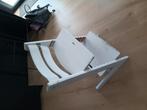 tripp trapp stokke, Huis en Inrichting, Stoelen, Ophalen, Gebruikt, Wit