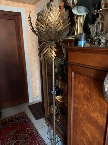 Belle lampe PALMIER en métal., Enlèvement, Métal