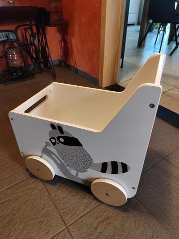 Houten loopkar, veelzijdig gebruik!, Enlèvement, Comme neuf