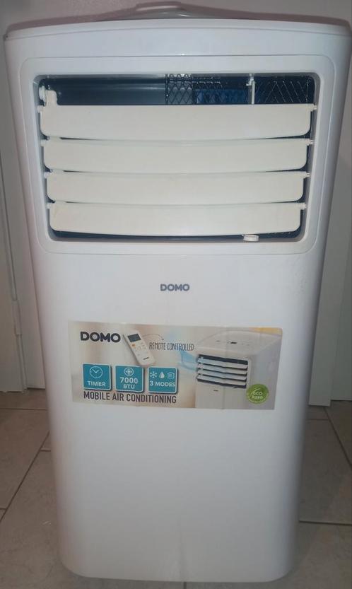 Airco froid/chaud DOMO mobile, Electroménager, Climatiseurs, Comme neuf, Télécommande, Minuterie, Enlèvement