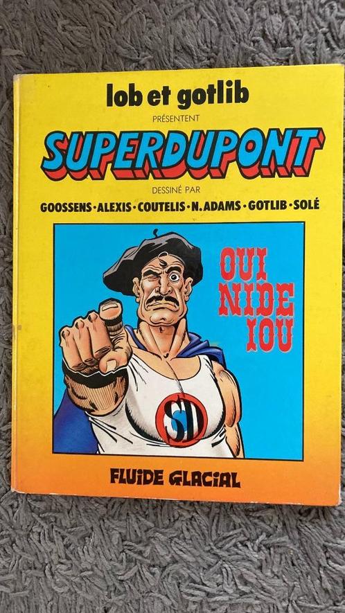 Superdupont # 4 Oui Nide Iou E.O. 1983 Éd. Audie, Livres, BD, Utilisé, Enlèvement ou Envoi
