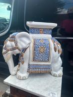 Keramiek en stenen olifant plantenhouder, Antiek en Kunst, Antiek | Keramiek en Aardewerk, Ophalen