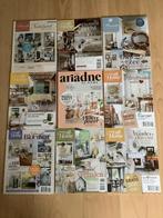 9 tijdschriften voor woondecoratie Ariadne, Boeken, Ophalen of Verzenden, Zo goed als nieuw