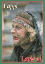 KLEDERDRACHT  LAPLAND  +  Mooie postzegel !, Collections, Cartes postales | Thème, Envoi, 1980 à nos jours, Affranchie, Costume traditionnel