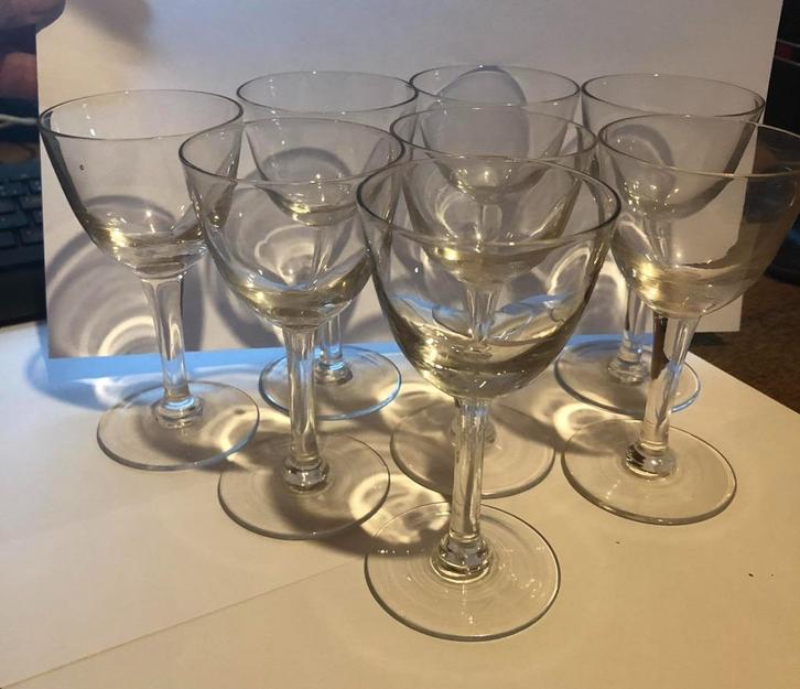 antieke borrelglaasjes, Antiek en Kunst, Antiek | Glaswerk en Kristal, Ophalen of Verzenden