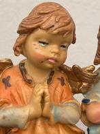 RETRO KERST MUZIEKDOOS "little angels"met FONTANINI beeldjes, Verzamelen, Ophalen, Zo goed als nieuw, Overige typen