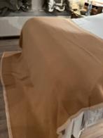 DEKEN BEIGE/LICHTBRUIN WOL TWEEPERSOONS BED ZGSTAAT, Huis en Inrichting, Slaapkamer | Beddengoed, Beige, Tweepersoons, Ophalen of Verzenden