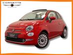 Fiat 500 C 1.0i MHEV Lounge - Cabriolet, Rouge, Entreprise, Boîte manuelle, 2 portes