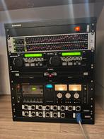 Audio set proffesioneel (Tascam 112, JB systems, innox), Comme neuf, Audio, Enlèvement ou Envoi