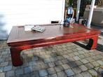 Antieke opium tafel met bamboo blad - authentiek rosewood, Huis en Inrichting, Ophalen, Gebruikt, Art deco