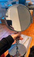 Grote chromen designspiegel met 1 draaibare vergrotende zi, Handtassen en Accessoires, Overige Accessoires, Ophalen
