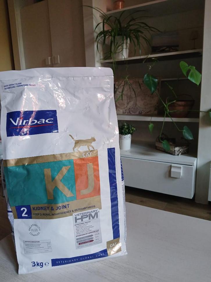 Croquettes "Virbac Kidney & Joint 2" 3kg, Animaux & Accessoires, Nourriture pour Animaux, Chat, Enlèvement ou Envoi