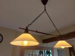 Suspension 2 lampes, Maison & Meubles, Lampes | Suspensions, Comme neuf, Enlèvement, Contemporain, 50 à 75 cm