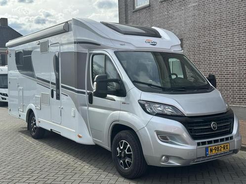 Carado T447 9-Traps Aut. Dakairco, Caravans en Kamperen, Mobilhomes, Bedrijf, Half-integraal