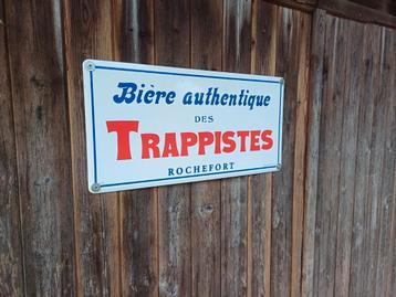 Emaille bord Trappistes Rochefort  beschikbaar voor biedingen