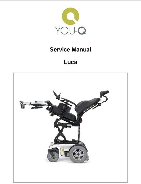You-Q Luca, Diversen, Rolstoelen, Zo goed als nieuw, Elektrische rolstoel, Ophalen